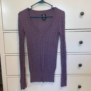 American Eagle cable knit sweater